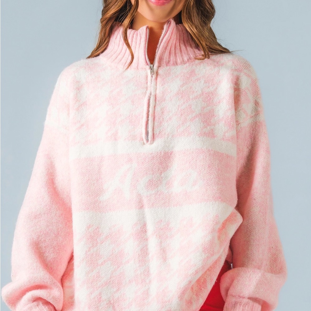 Acta x Halle Simons Half Zip Sweater